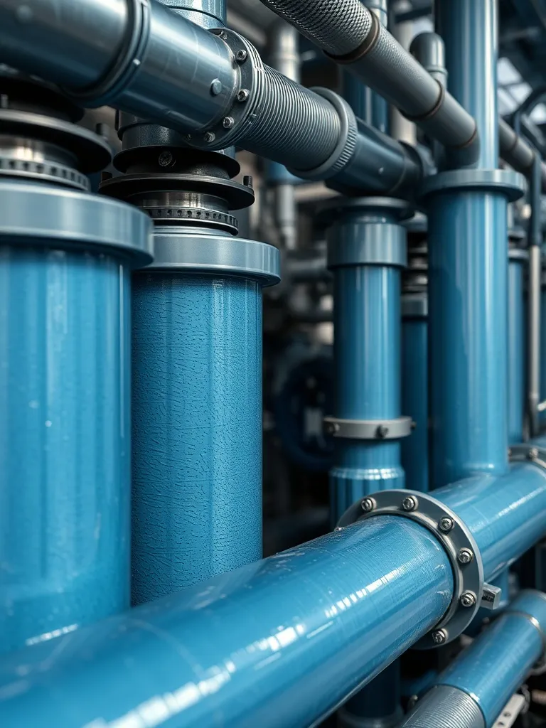 Professional industrial water filtration system for cleaning